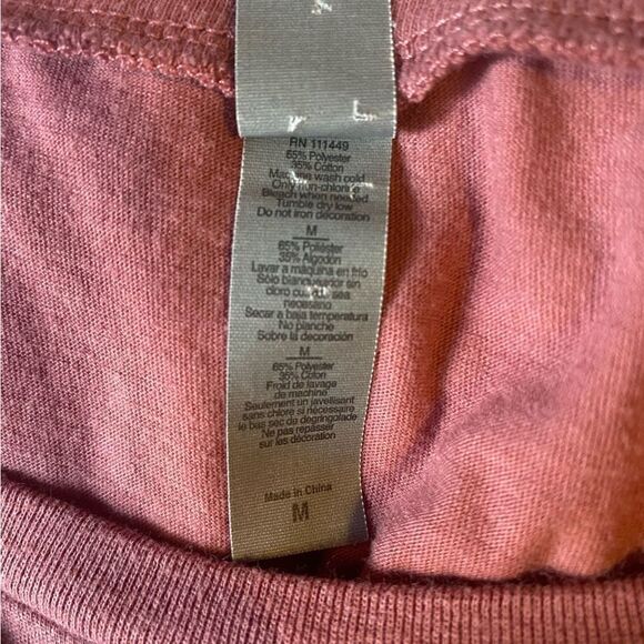 Next Level Dusty Rose Muscle Tank “Every Rose Has It’s Thorns” - Picture 4 of 5